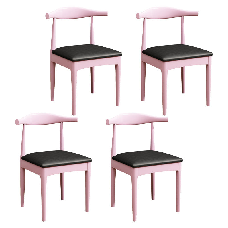 Chaise de style moderne en bois ouvert à l'arrière pour salle à manger pour salle à manger