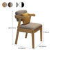 Chaise de style moderne en bois ouvert à l'arrière pour salle à manger pour salle à manger