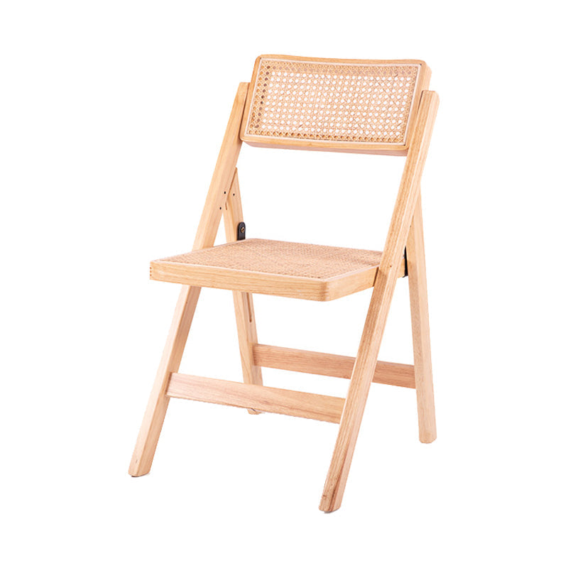 Moderne stijl vouwen eetstoel houten open achterkant stoel voor woonkamer