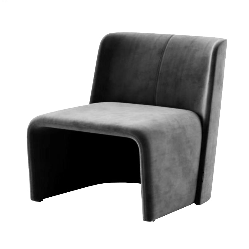 Moderne stijl eetkamerstoel Velvet Parsons zijstoel voor woonkamer