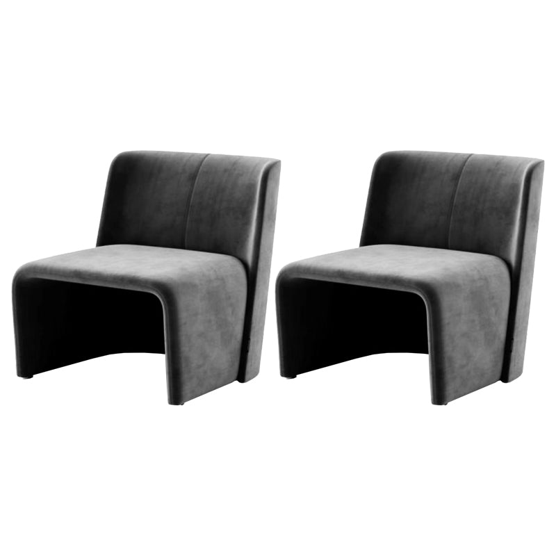 Moderne stijl eetkamerstoel Velvet Parsons zijstoel voor woonkamer