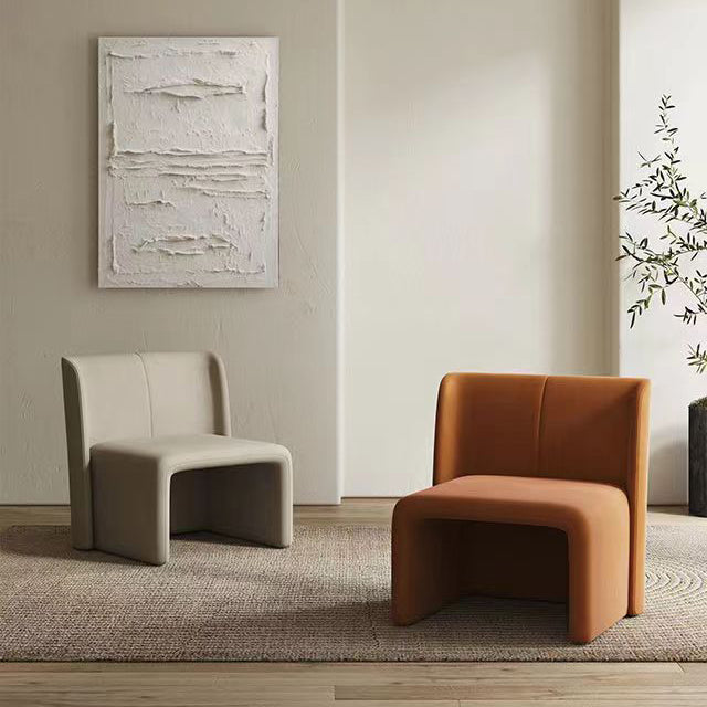 Moderne stijl eetkamerstoel Velvet Parsons zijstoel voor woonkamer