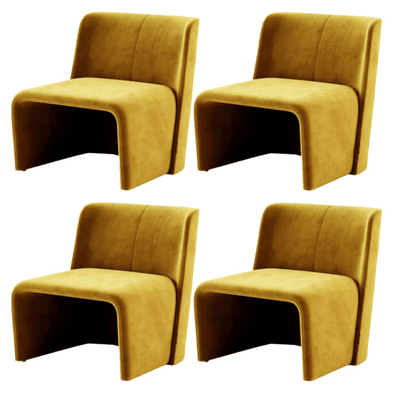 Moderne stijl eetkamerstoel Velvet Parsons zijstoel voor woonkamer