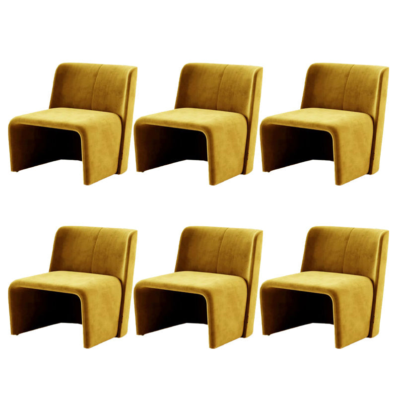 Moderne stijl eetkamerstoel Velvet Parsons zijstoel voor woonkamer