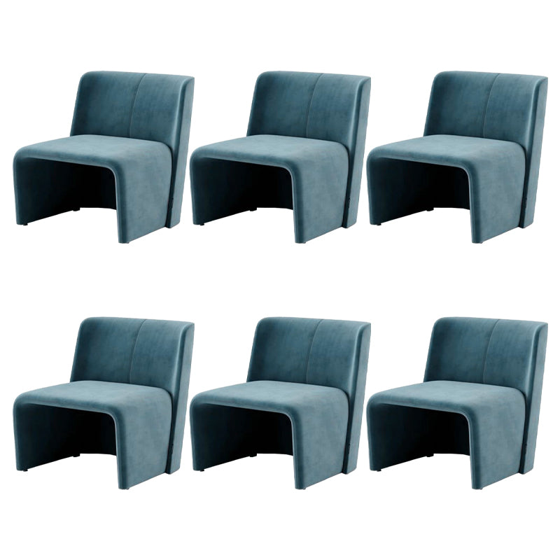 Moderne stijl eetkamerstoel Velvet Parsons zijstoel voor woonkamer