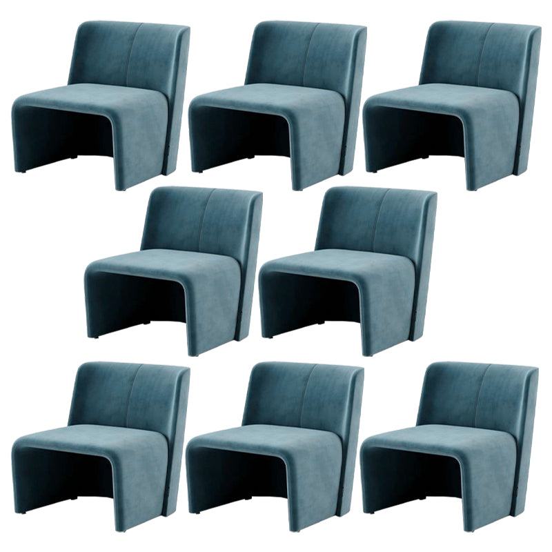 Moderne stijl eetkamerstoel Velvet Parsons zijstoel voor woonkamer