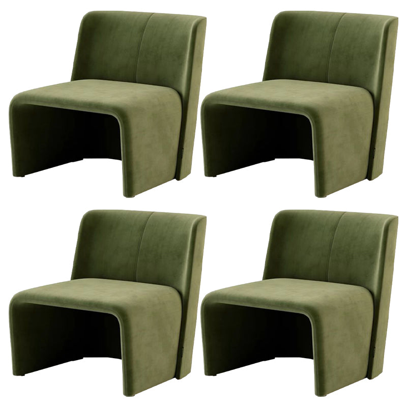 Moderne stijl eetkamerstoel Velvet Parsons zijstoel voor woonkamer