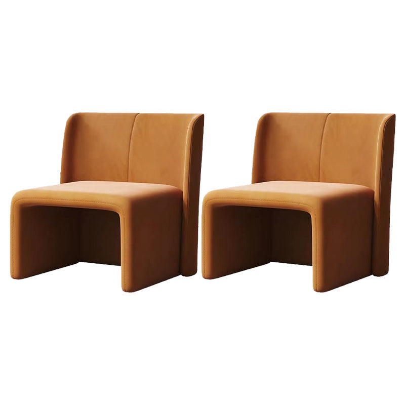 Moderne stijl eetkamerstoel Velvet Parsons zijstoel voor woonkamer