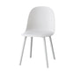 Sillas de comedor sin brazos modernas silla lateral de plástico para comedor