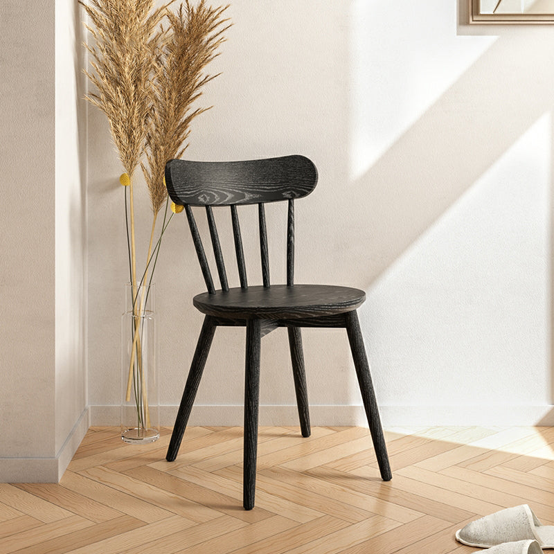 Zeitgenössischer Massivholz Windsor Essstuhl für Esszimmer