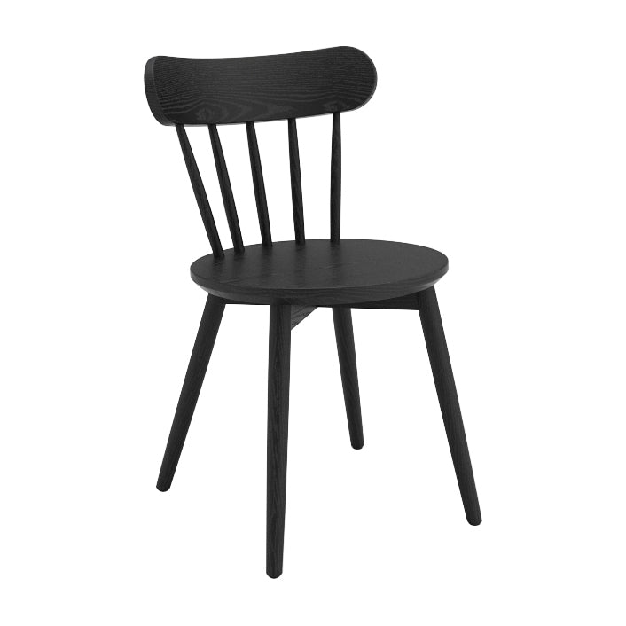 Zeitgenössischer Massivholz Windsor Essstuhl für Esszimmer