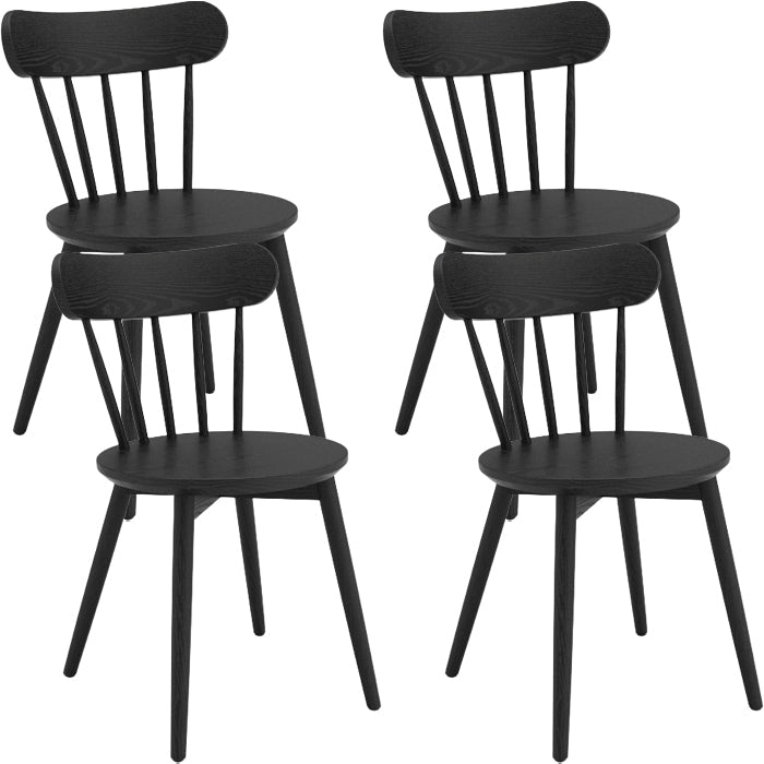 Zeitgenössischer Massivholz Windsor Essstuhl für Esszimmer