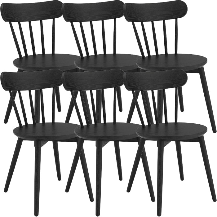 Zeitgenössischer Massivholz Windsor Essstuhl für Esszimmer