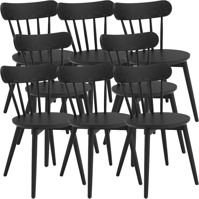 Zeitgenössischer Massivholz Windsor Essstuhl für Esszimmer