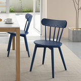 Zeitgenössischer Massivholz Windsor Essstuhl für Esszimmer