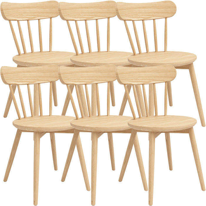 Zeitgenössischer Massivholz Windsor Essstuhl für Esszimmer