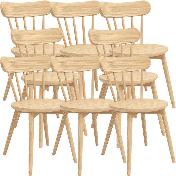 Zeitgenössischer Massivholz Windsor Essstuhl für Esszimmer