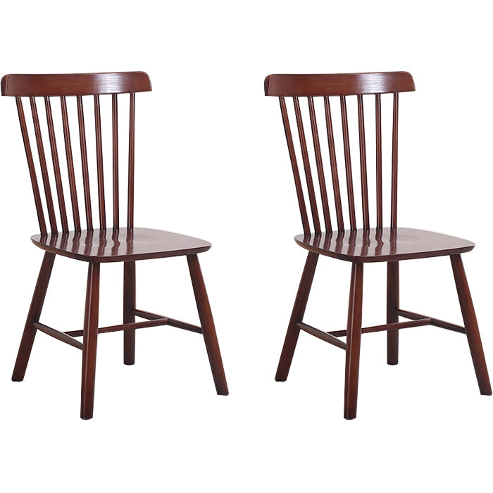 Sedia da pranzo Windsor a bracciole in legno di gomma contemporanea per ristorante