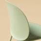 Contemporary Plastic Armless Parson Chair for Home in Matte Finish