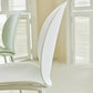 Contemporary Plastic Armless Parson Chair for Home in Matte Finish
