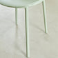 Contemporary Plastic Armless Parson Chair for Home in Matte Finish
