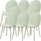 Contemporary Plastic Armless Parson Chair for Home in Matte Finish