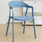 Nordic Style Matte Finish Plastic Armless Dining Chair for Home Blue 1 Piece Clearhalo 'Dining Chairs' 'Dining Tables & Seating' 'dining_chair' 'furn' 'furn_dining_chair' 'Furniture' 'Kitchen & Dining Furniture' 7636607