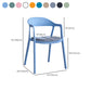 Nordic Style Matte Finish Plastic Armless Dining Chair for Home Clearhalo 'Dining Chairs' 'Dining Tables & Seating' 'dining_chair' 'furn' 'furn_dining_chair' 'Furniture' 'Kitchen & Dining Furniture' 7636688