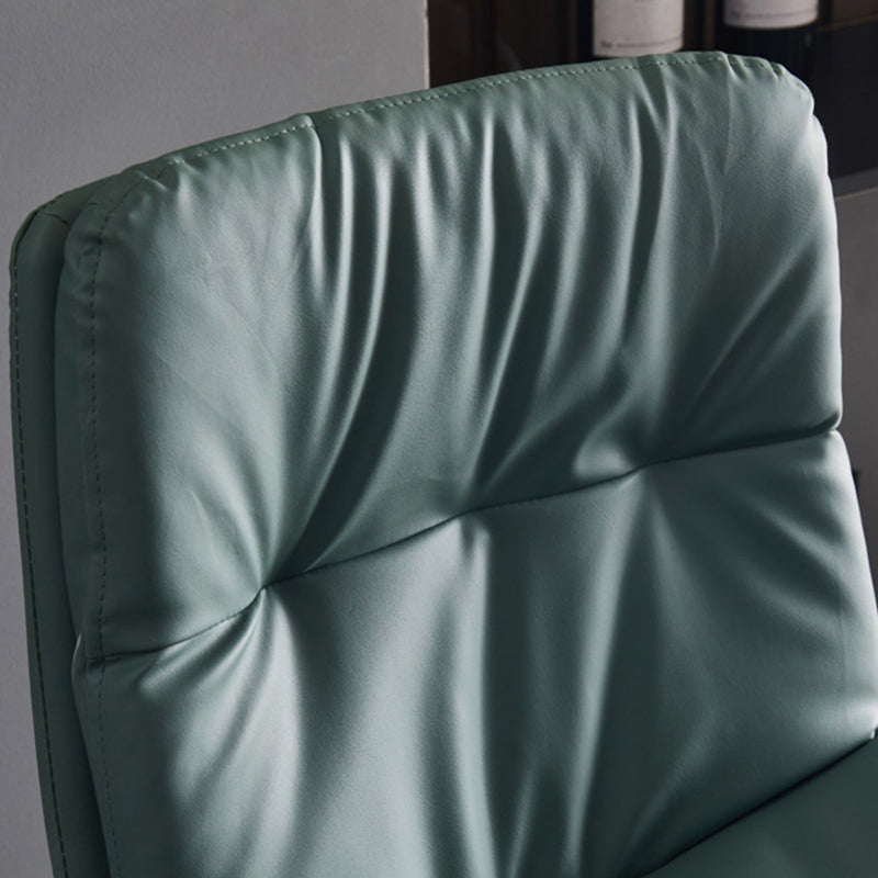 Sgabello da bar sul backrest girevole regolabile contemporaneo con poggiapiedi