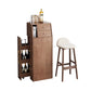 1/2/3 Pieces Bar Stool and Table Set, Folding Solid Wood for Living Room Table & Chair(s) Brown 2 Piece Set Clearhalo 'Bar Furniture' 'furn' 'furn_home_bar_bar_sets' 'Furniture' 'Home Bars & Bar Sets' 'home_bar_bar_sets' 'Kitchen & Dining Furniture' 7637493