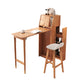 1/2/3 Pieces Bar Stool and Table Set, Folding Solid Wood for Living Room Table & Chair(s) Natural 2 Piece Set Clearhalo 'Bar Furniture' 'furn' 'furn_home_bar_bar_sets' 'Furniture' 'Home Bars & Bar Sets' 'home_bar_bar_sets' 'Kitchen & Dining Furniture' 7637497
