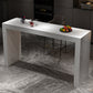 Modern Style Rectangle Stone Bar Stool Table Table for Living Room Clearhalo 'Bar Furniture' 'Bar Tables' 'bar_tables' 'furn' 'furn_bar_tables' 'Furniture' 'Kitchen & Dining Furniture' 7637508