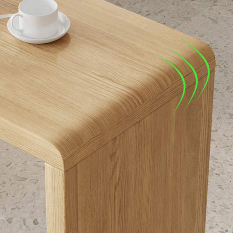 Contemporary Rectangle Solid Wood Bar Stool Table for Living Room Clearhalo 'Bar Furniture' 'Bar Tables' 'bar_tables' 'furn' 'furn_bar_tables' 'Furniture' 'Kitchen & Dining Furniture' 7637550