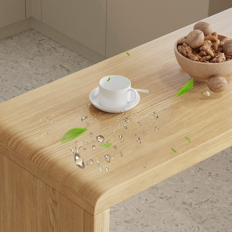 Contemporary Rectangle Solid Wood Bar Stool Table for Living Room Clearhalo 'Bar Furniture' 'Bar Tables' 'bar_tables' 'furn' 'furn_bar_tables' 'Furniture' 'Kitchen & Dining Furniture' 7637551