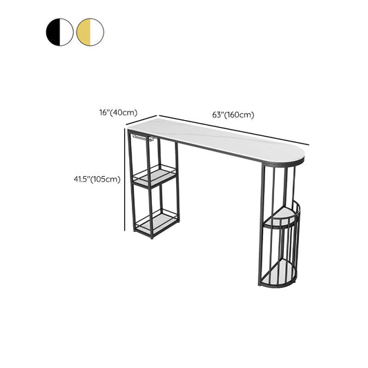 Glam Style Stone Specialty Bar Stool Tabeltafel voor woonkamer