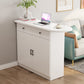 Contemporary Style Wood Specialty Bar Stool Table for Dining Room White Without Chairs Clearhalo 'Bar Furniture' 'Bar Tables' 'bar_tables' 'furn' 'furn_bar_tables' 'Furniture' 'Kitchen & Dining Furniture' 7637599