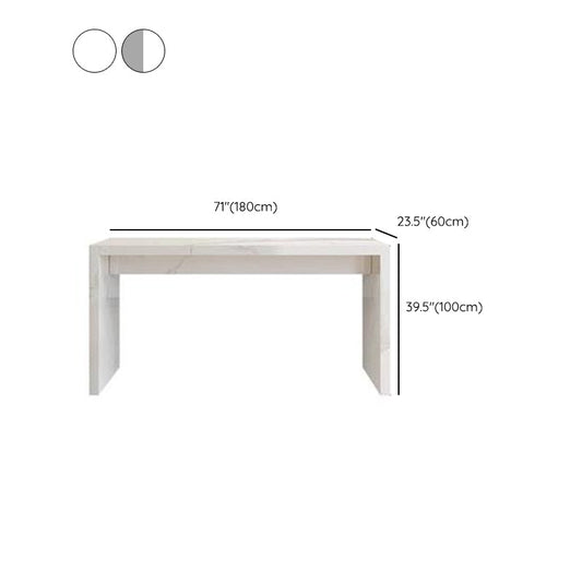 Modern Rectangle Stone Bar Dining Table Table for Living Room Clearhalo 'Bar Furniture' 'Bar Tables' 'bar_tables' 'furn' 'furn_bar_tables' 'Furniture' 'Kitchen & Dining Furniture' 7637637