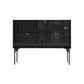 Moderno soggiorno acrilico cabinet di sideboard di credone largo 15 pollici