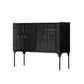 Moderno soggiorno acrilico cabinet di sideboard di credone largo 15 pollici