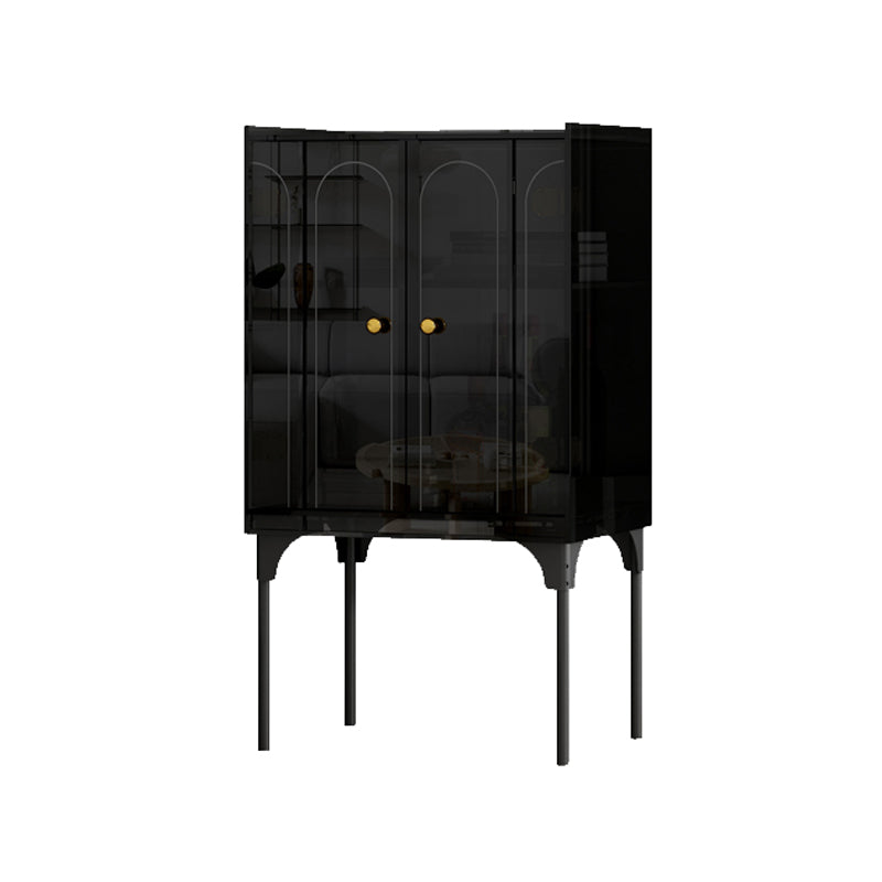 Moderno soggiorno acrilico cabinet di sideboard di credone largo 15 pollici