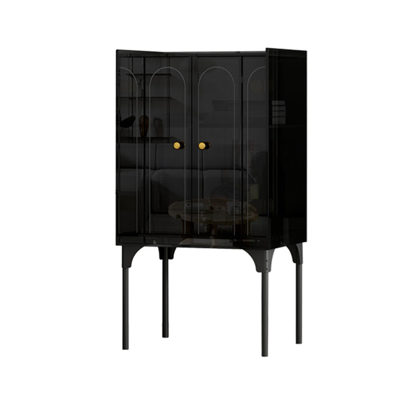 Moderno soggiorno acrilico cabinet di sideboard di credone largo 15 pollici