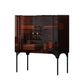Moderno soggiorno acrilico cabinet di sideboard di credone largo 15 pollici