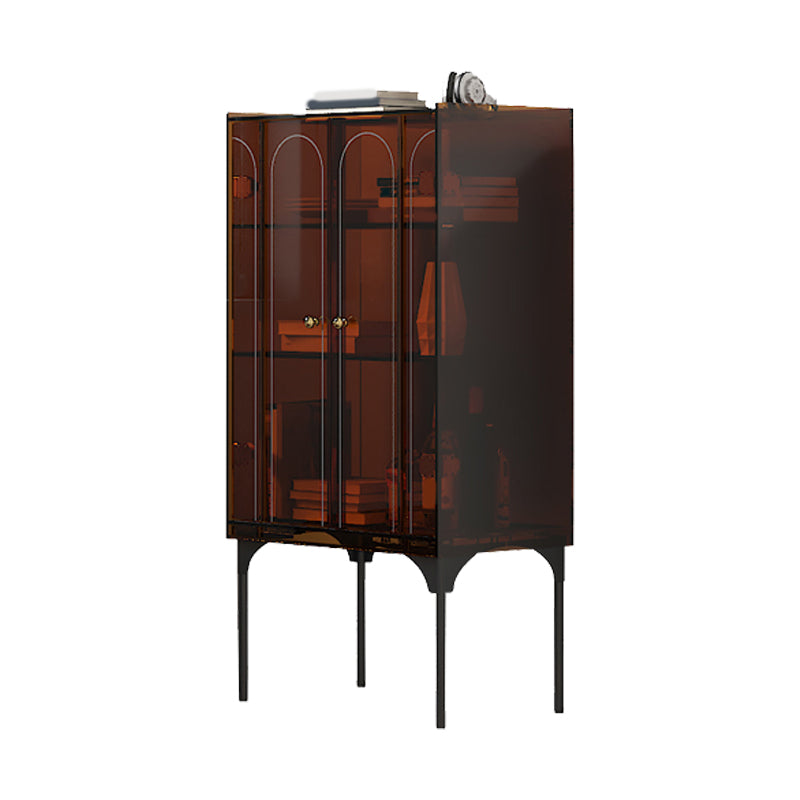 Moderno soggiorno acrilico cabinet di sideboard di credone largo 15 pollici