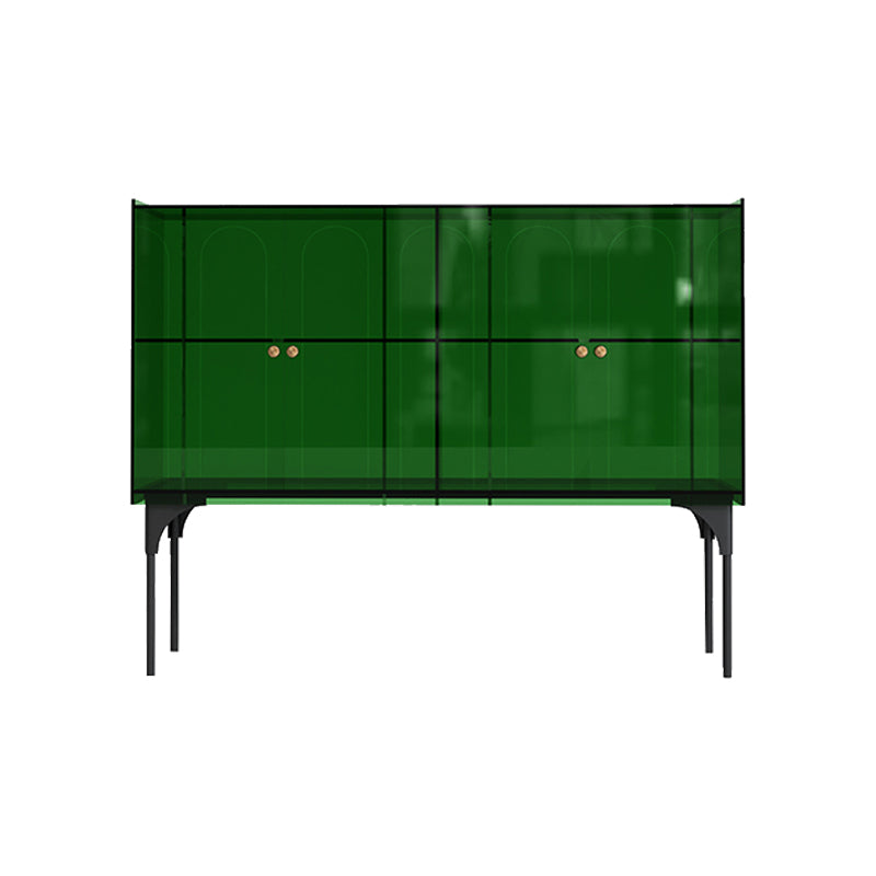 Moderno soggiorno acrilico cabinet di sideboard di credone largo 15 pollici