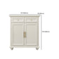 Contemporary White Buffet Sideboard Solid Wood Sideboard Cabinet with Drawers and Doors Clearhalo 'buffet_sideboard' 'Buffets & Sideboards' 'furn' 'furn_buffet_sideboard' 'Furniture' 'Kitchen & Dining Furniture' 7637851