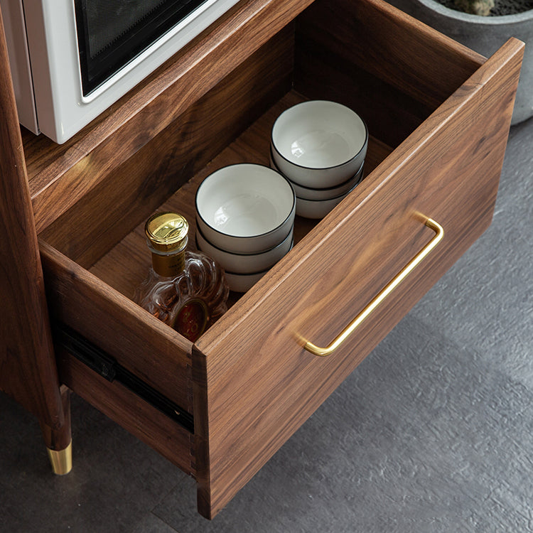 Modern Solid Wood Sideboard Cabinet Living Room 76.8" High Credenza Clearhalo 'buffet_sideboard' 'Buffets & Sideboards' 'furn' 'furn_buffet_sideboard' 'Furniture' 'Kitchen & Dining Furniture' 7637864