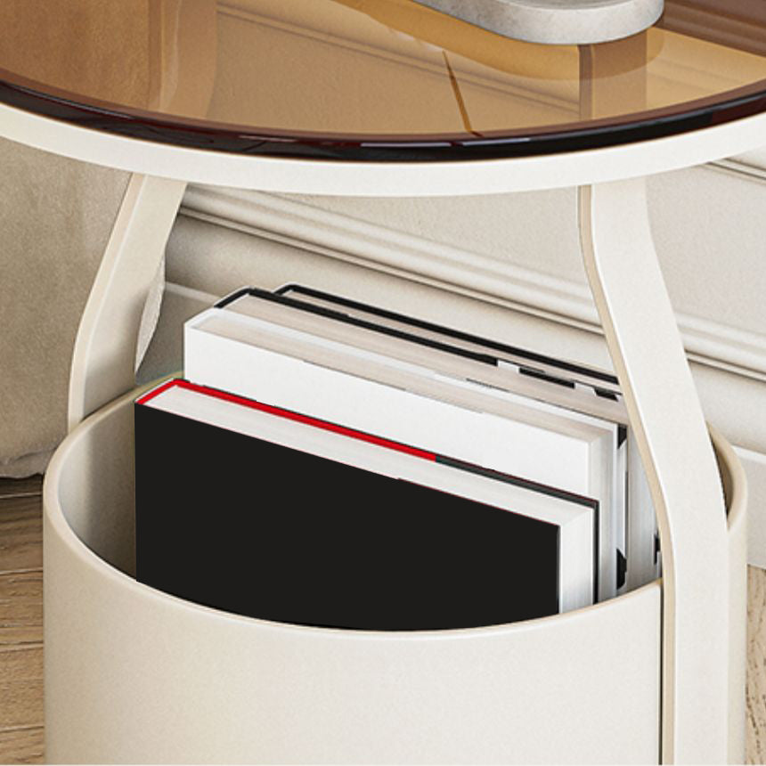 Table de nuit contemporaine ouverte de nuit de lit de lit pour chambre à coucher