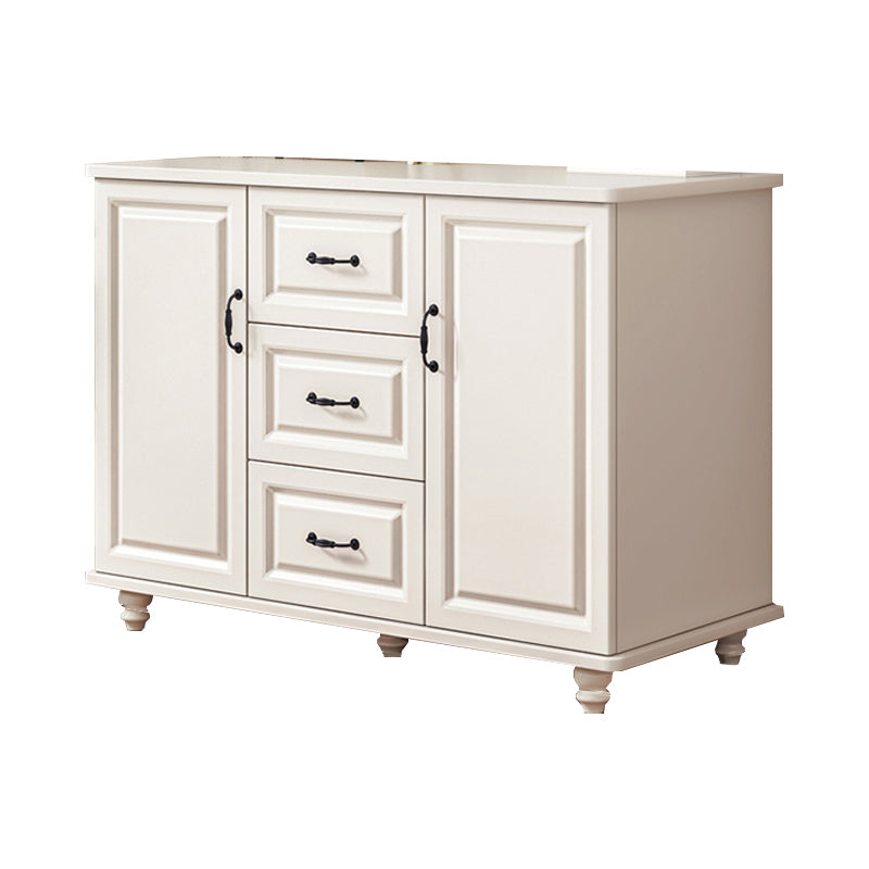 Modern Storage Chest Dresser Wood Dresser Storage Chest for Bedroom 39"L x 16"W x 29"H White Clearhalo 'Bedroom Furniture' 'Dressers & Chests' 'dressers_chests' 'furn' 'furn_dressers_chests' 'Furniture' 7638390