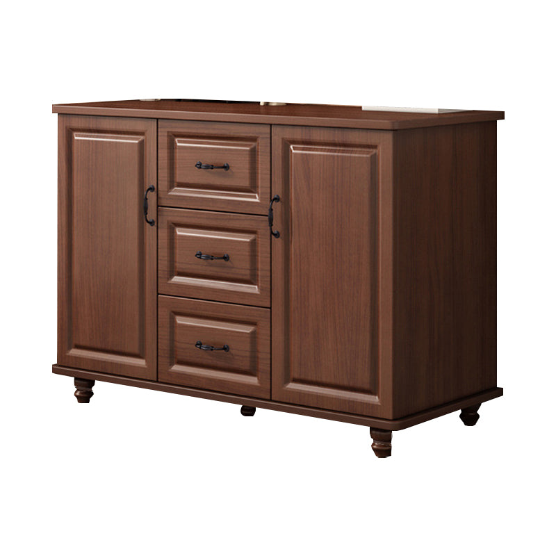 Modern Storage Chest Dresser Wood Dresser Storage Chest for Bedroom 39"L x 16"W x 29"H Nut-Brown Clearhalo 'Bedroom Furniture' 'Dressers & Chests' 'dressers_chests' 'furn' 'furn_dressers_chests' 'Furniture' 7638393