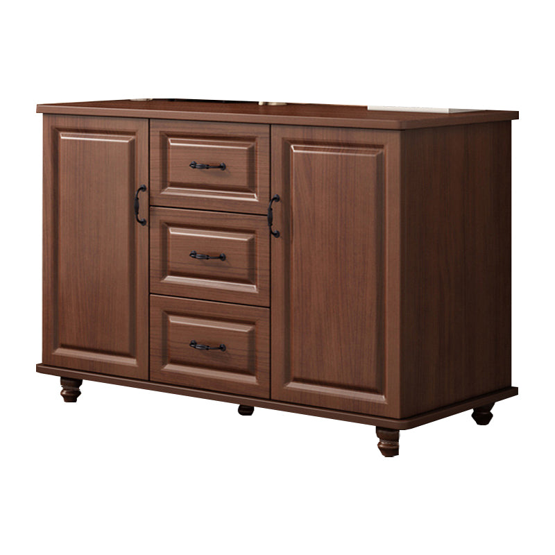Modern Storage Chest Dresser Wood Dresser Storage Chest for Bedroom 47"L x 16"W x 29"H Nut-Brown Clearhalo 'Bedroom Furniture' 'Dressers & Chests' 'dressers_chests' 'furn' 'furn_dressers_chests' 'Furniture' 7638400